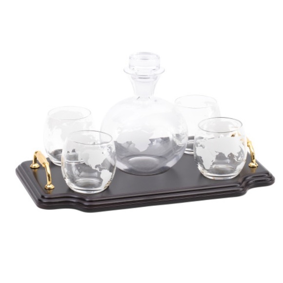 WINE SAVANT
World Decanter Set With Tray - Picture 1 of 1